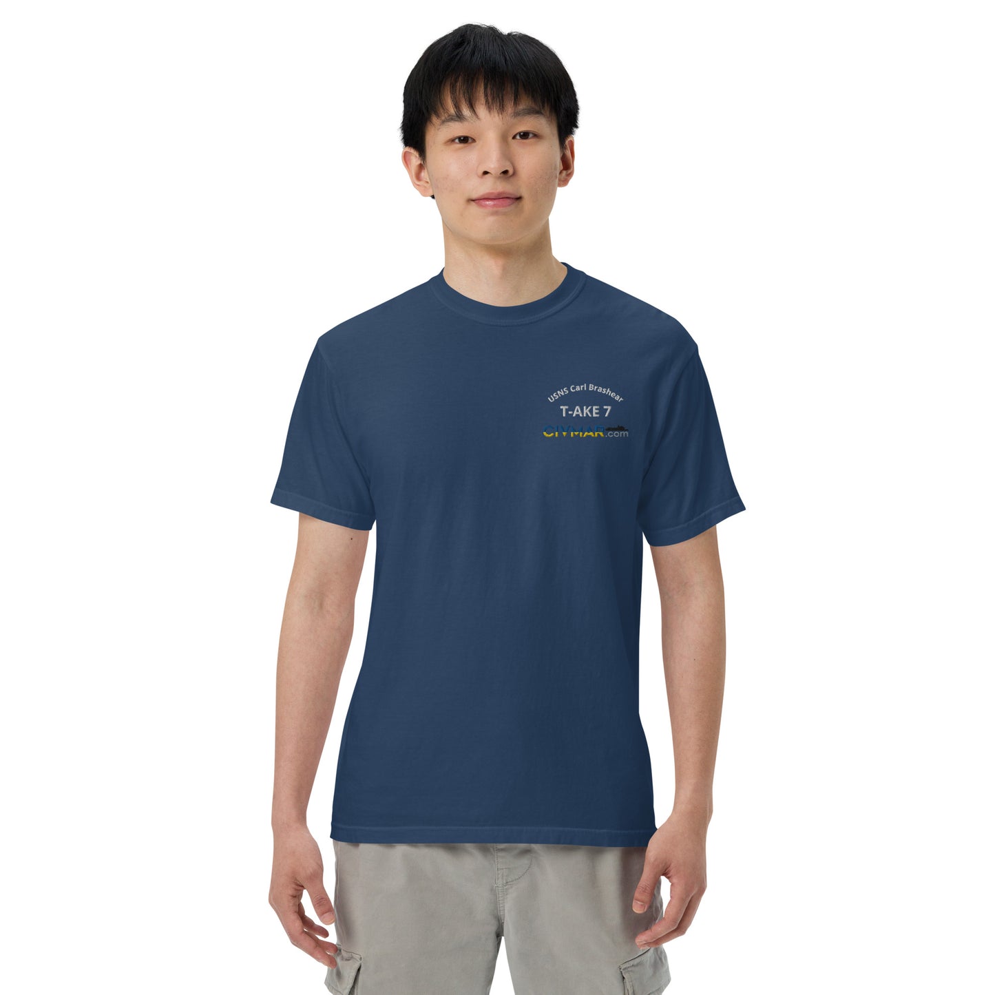 USNS Carl Brashear T-AKE 7 Short Sleeve T-Shirt