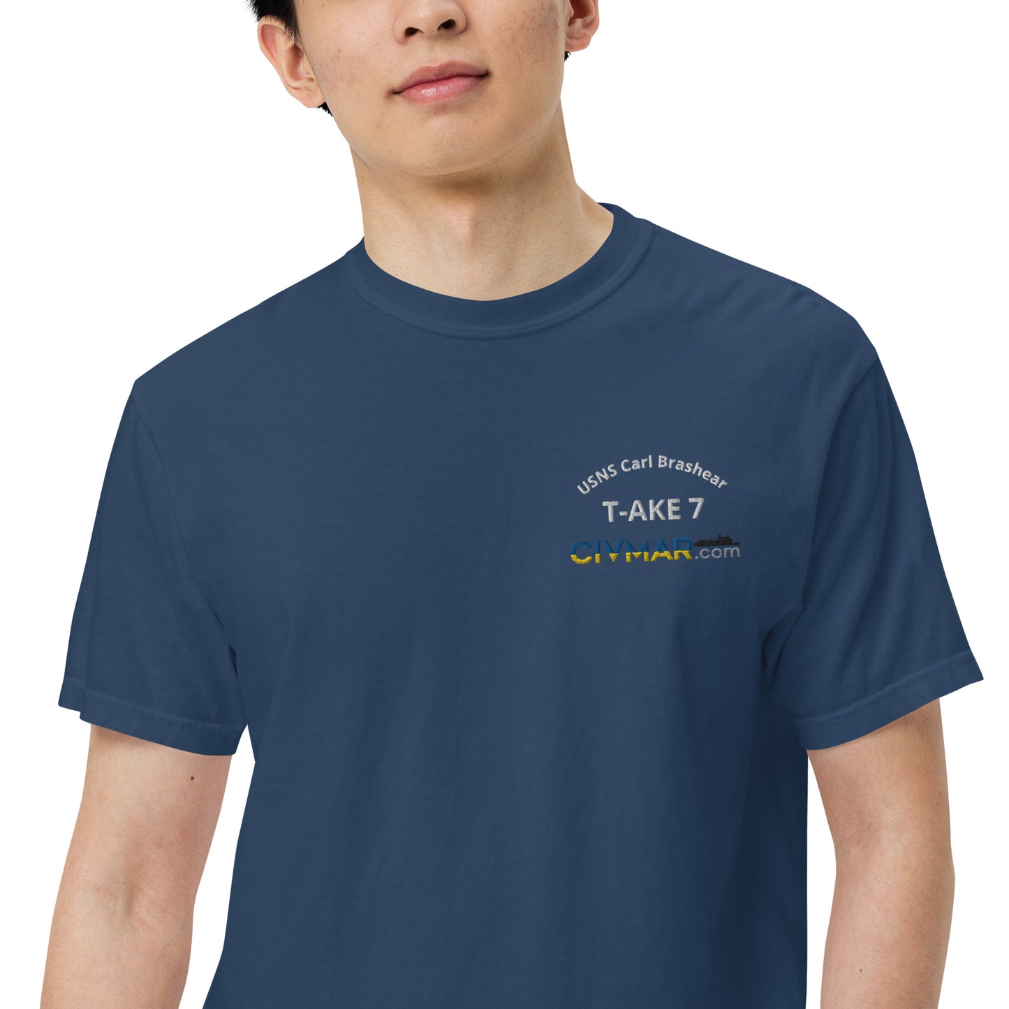 USNS Carl Brashear T-AKE 7 Short Sleeve T-Shirt