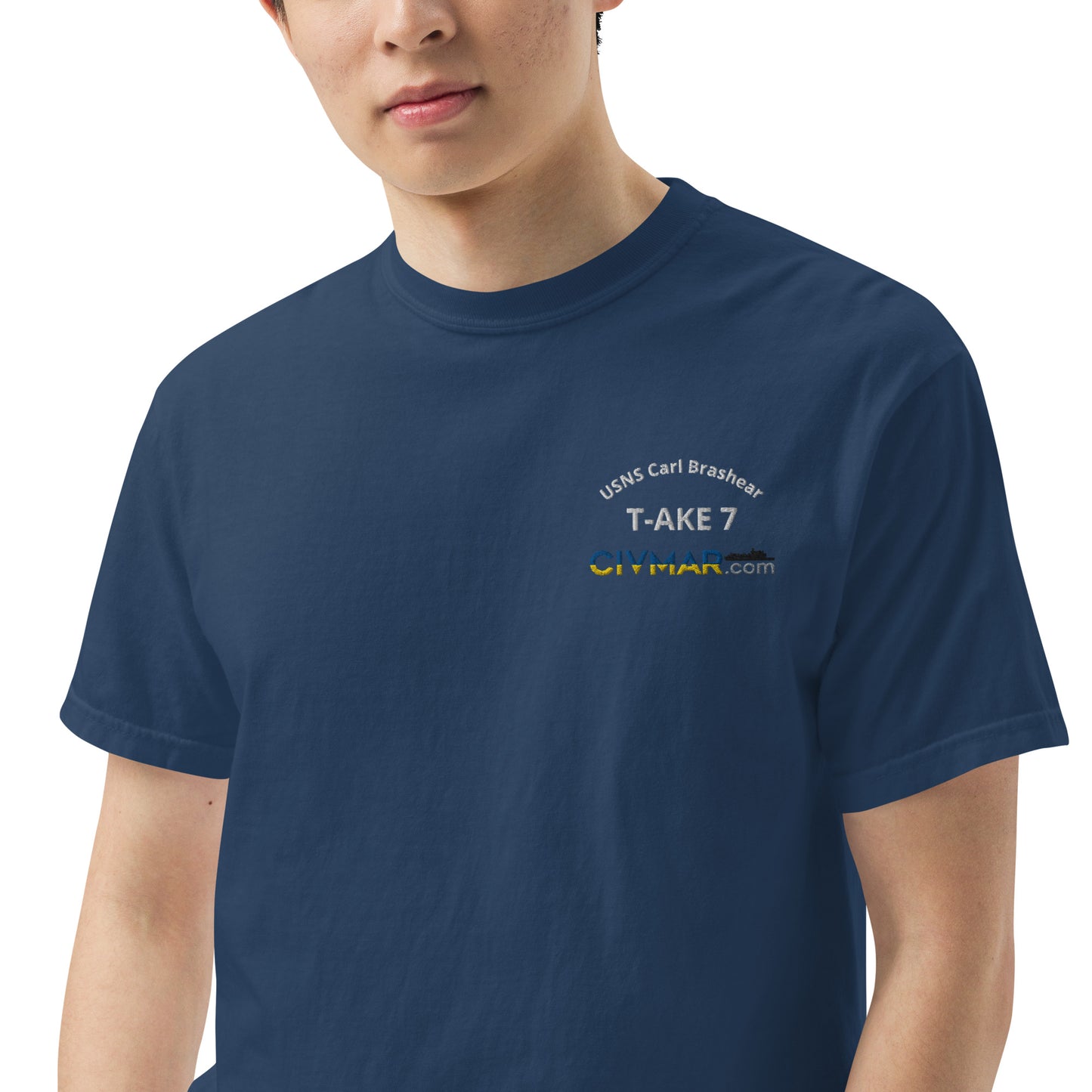 USNS Carl Brashear T-AKE 7 Short Sleeve T-Shirt