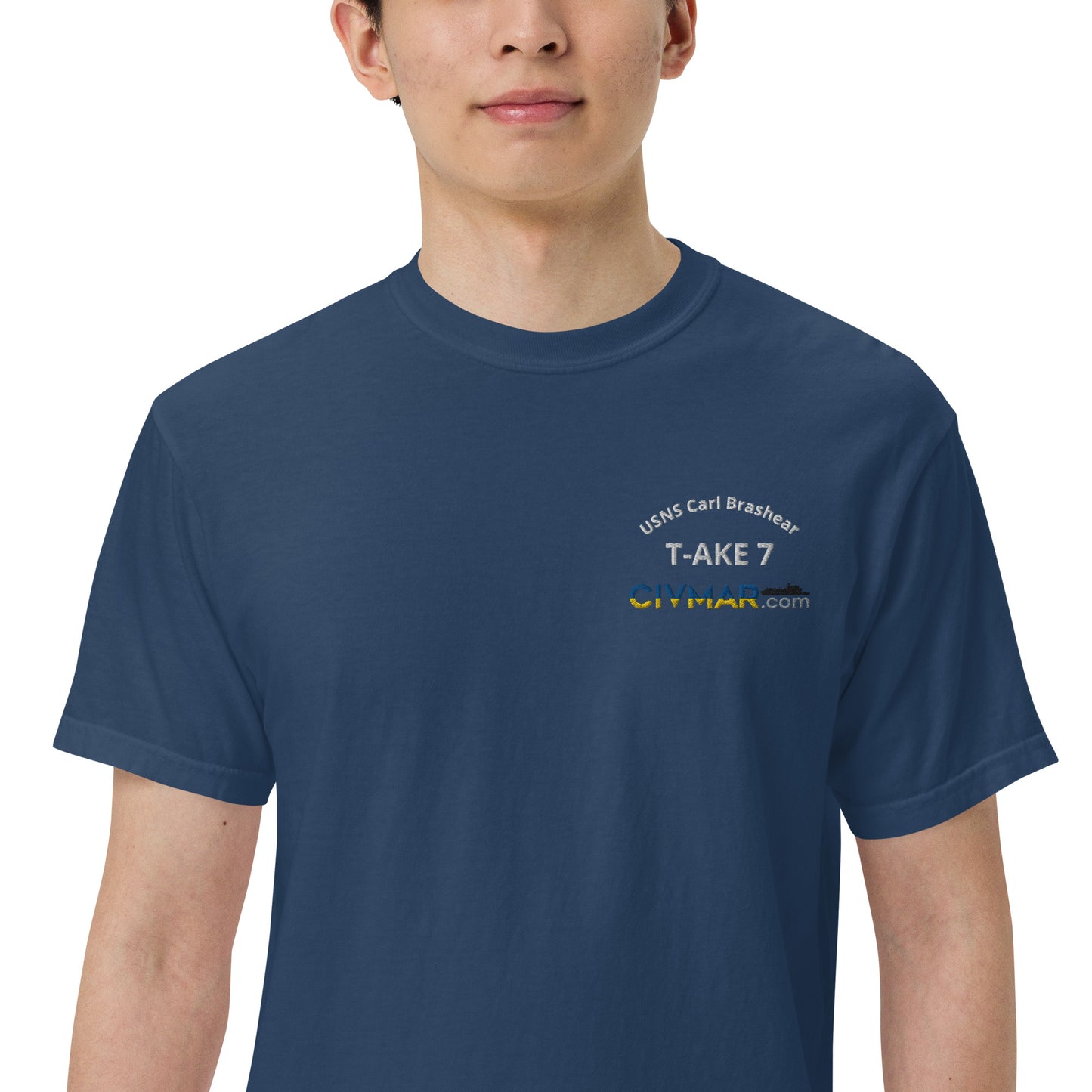 USNS Carl Brashear T-AKE 7 Short Sleeve T-Shirt