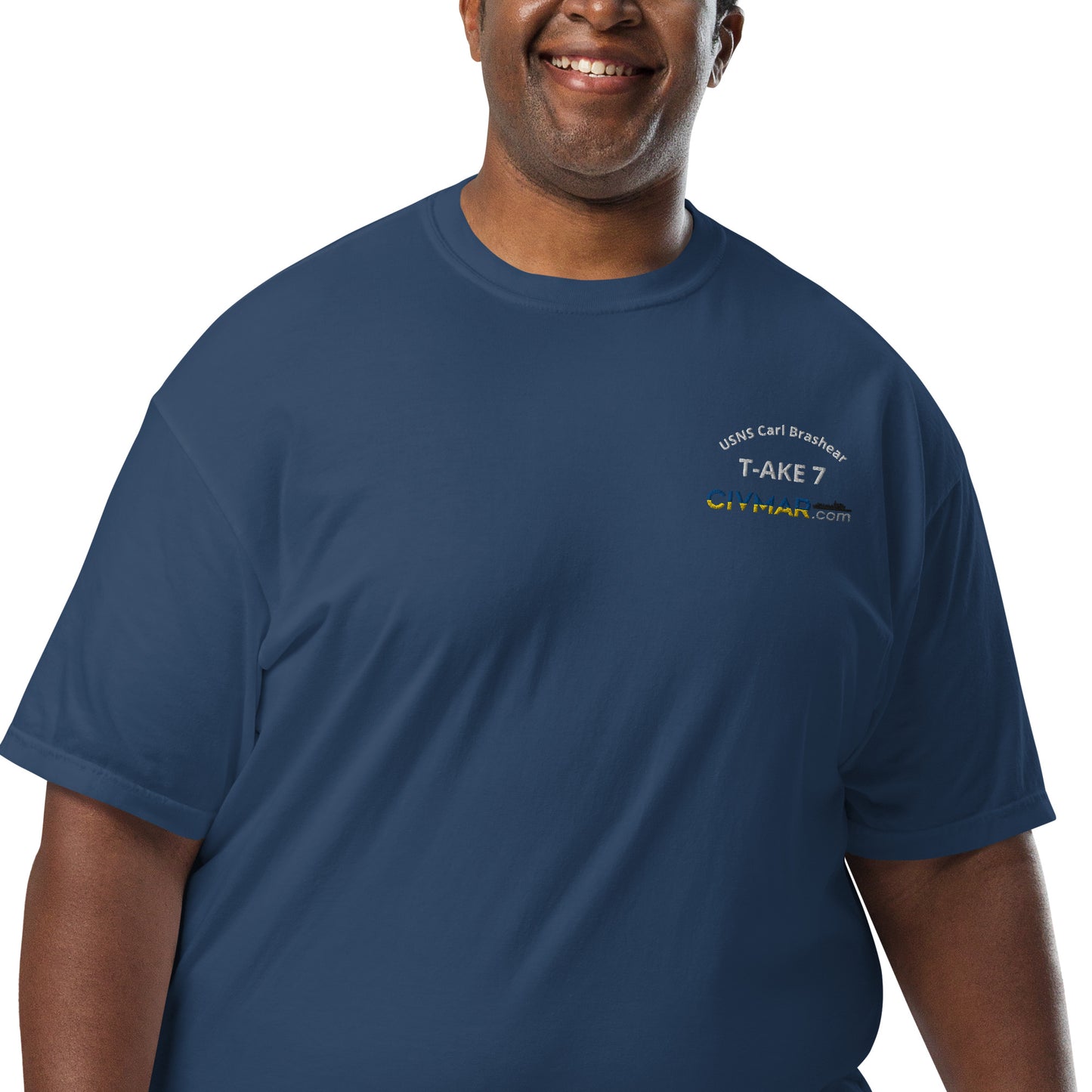 USNS Carl Brashear T-AKE 7 Short Sleeve T-Shirt